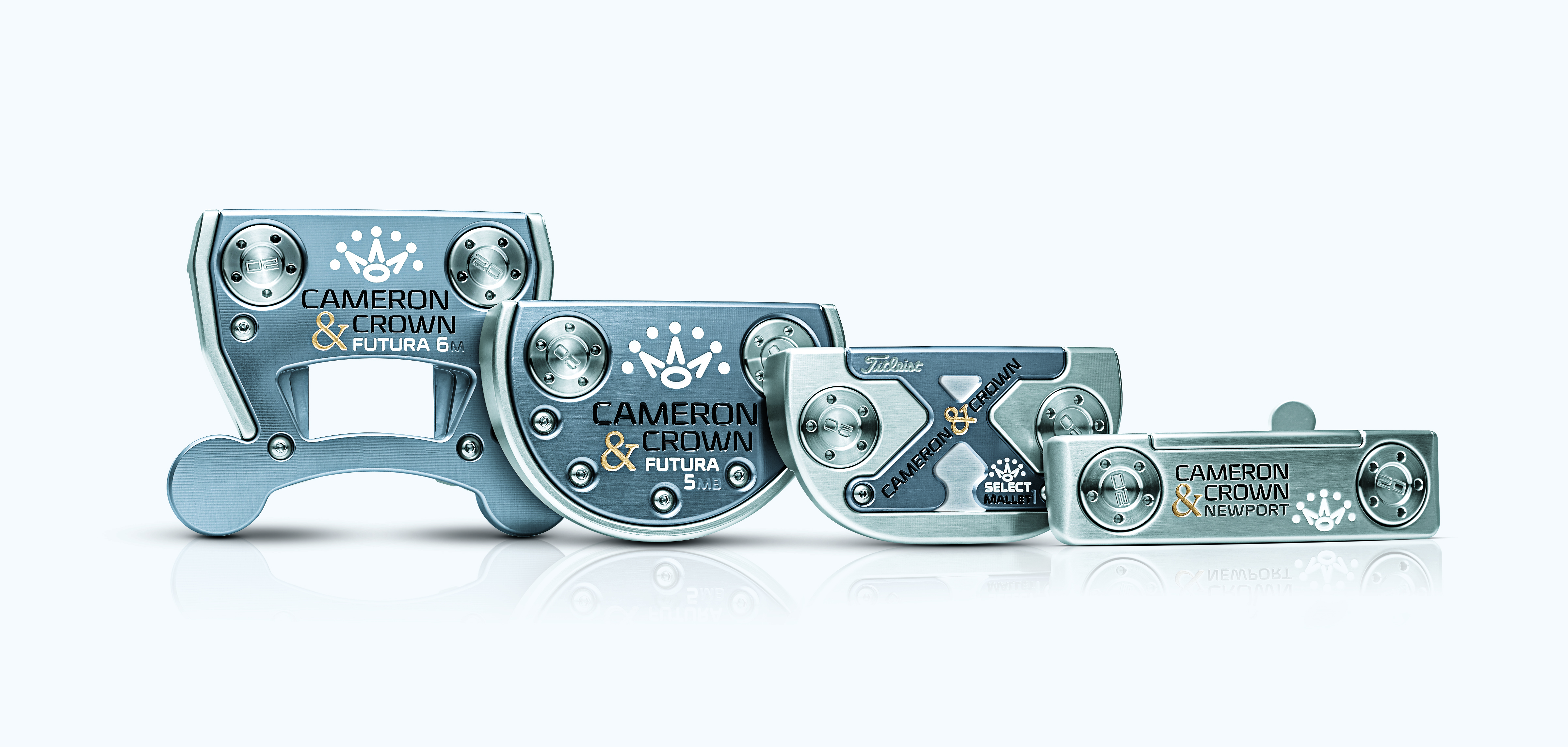 Titleist's Cameron & Crown line of smaller putters gets bigger